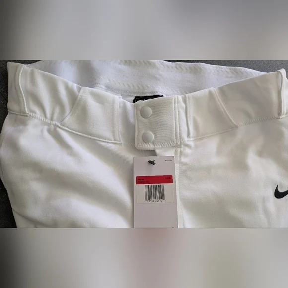 Nike Baseball Pants Men's Size XL Team Vapor Select White BQ5400-100 NEW - Picture 9 of 9
